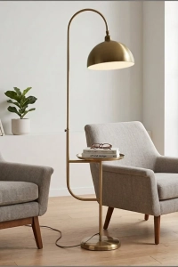  Eskitme lambader Hareketli Başlık Sehpalı Modern Dekoratif Metal Oturma Odası Çalışma Odası